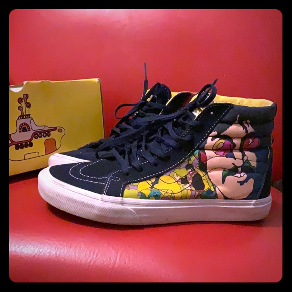 Beatles Vans Sk8-Hi shoes limited edition